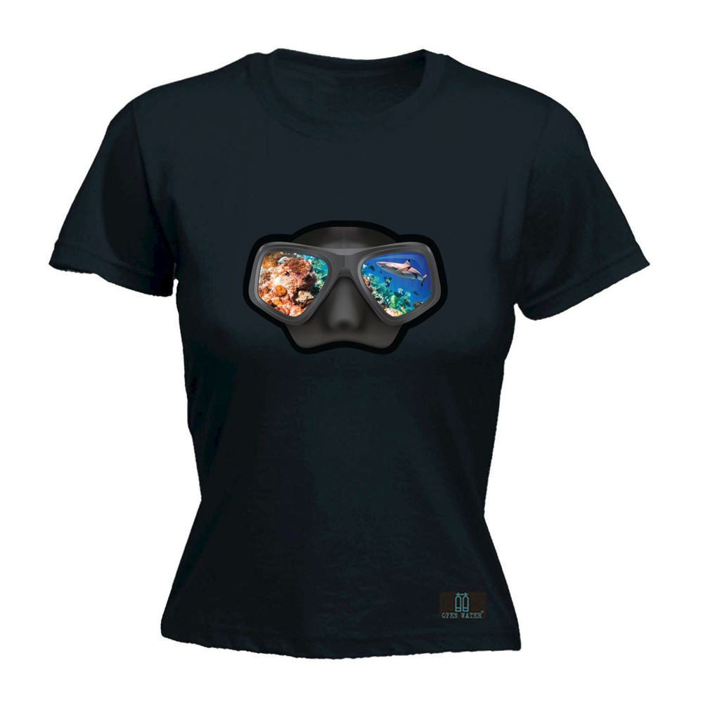 Scuba Diving Ow Goggles Versacam - Womens T Shirt Funny T-Shirt Gift Novelty