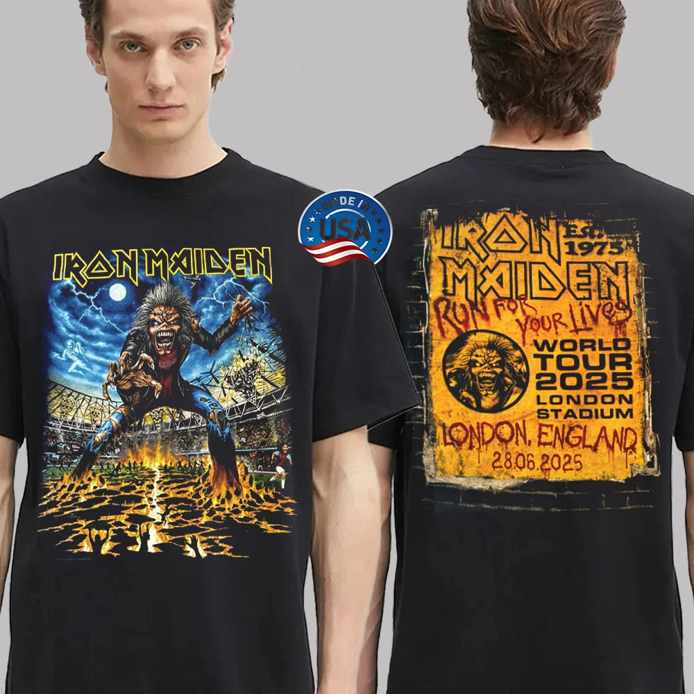 Iron Maiden Run For Your Lives June 28th 2025 In London UK, At London Stadium
