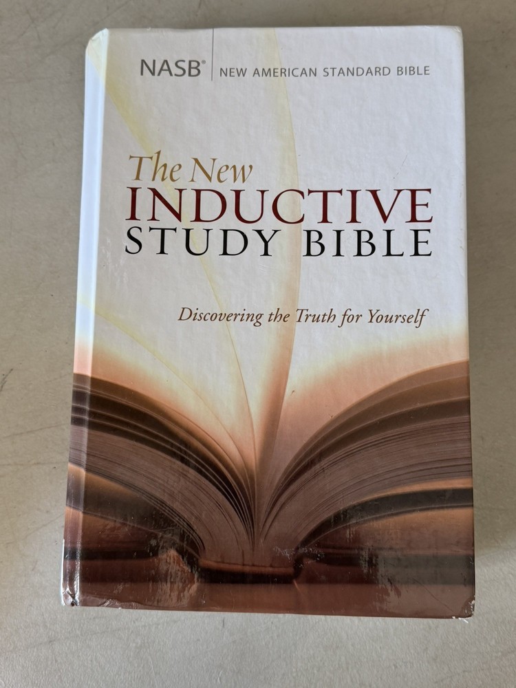 New Inductive Study Bible (NASB), Precept Ministries International (HC, 2013) G