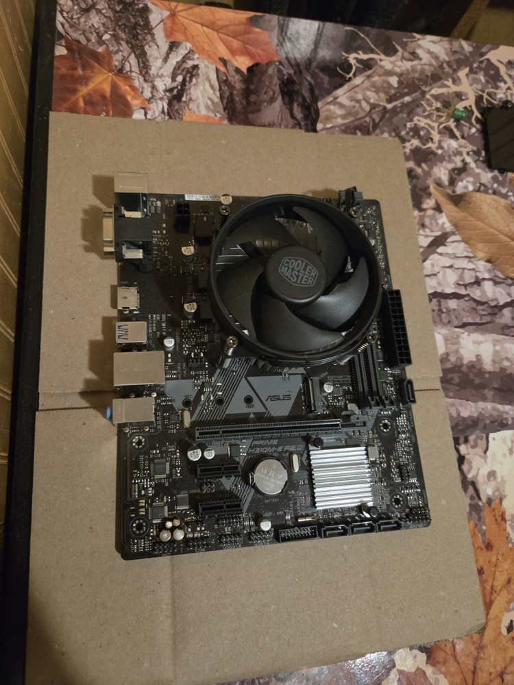 Asus prime h310m-e r2.0 With i5 8400 And Cooler Tested Working
