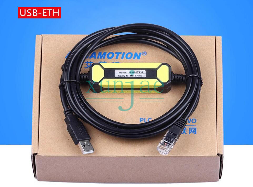 ONE NEW For Siemens S7-200smart 1200 1500 Mitsubishi FX5U PLC cable USB-ETH