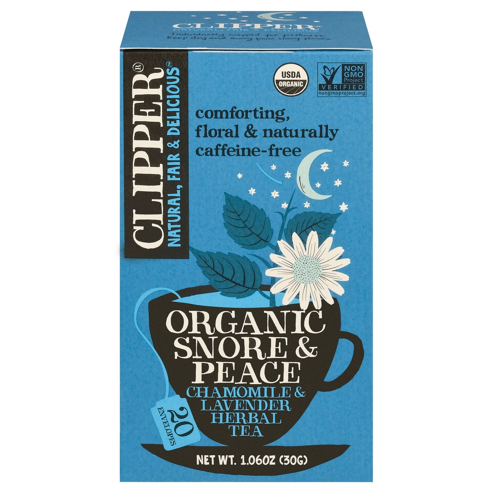 Clipper Tea Snore and Peace Organic 1.06 oz (Pack of 6)