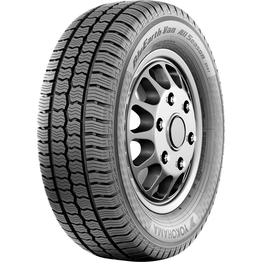2 Tires Yokohama BluEarth-Van All Season LT 245/75R16 Load E 10 Ply Light Truck
