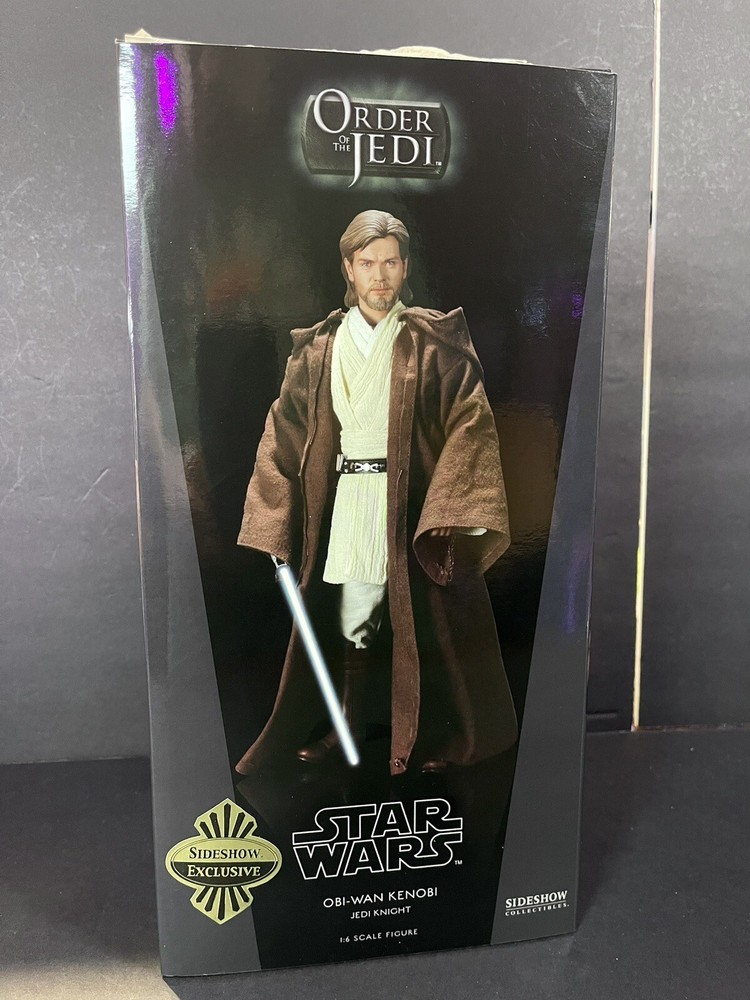 Obi-Wan Kenobi Jedi Knight STAR WARS Sideshow 1/6 12
