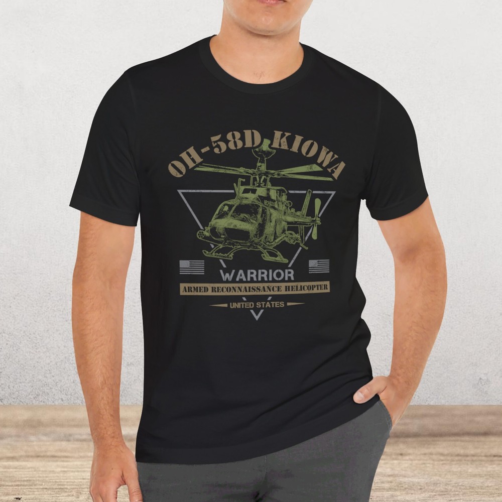 OH-58D Kiowa Warrior Helicopter T-Shirt