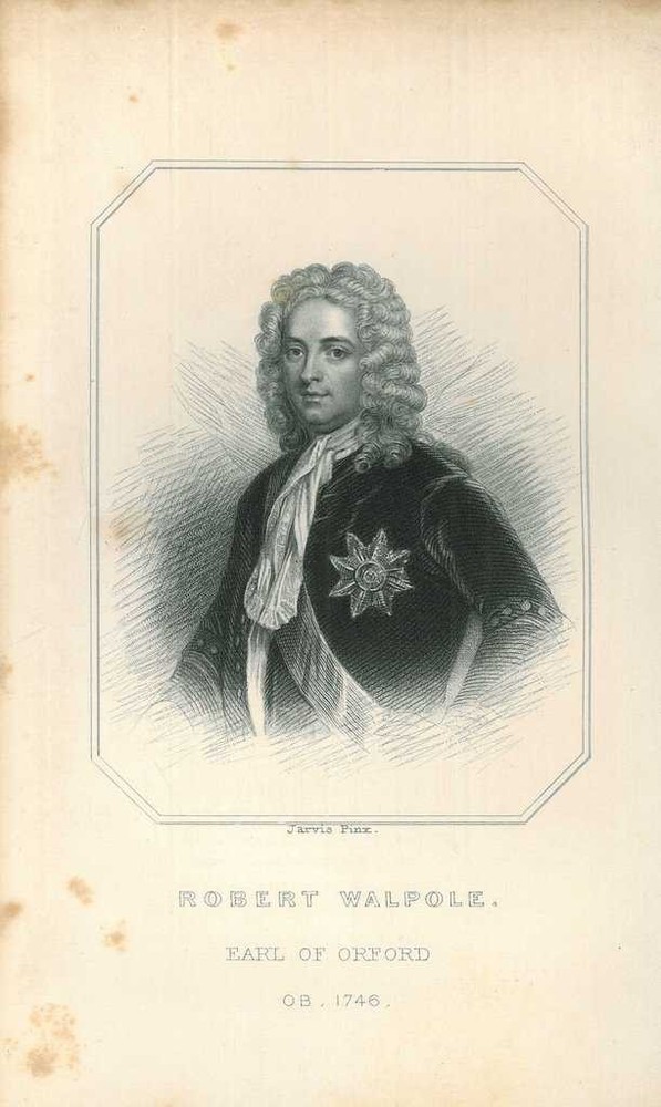 Portrait of Robert Walpole, 1st Earl of Orford