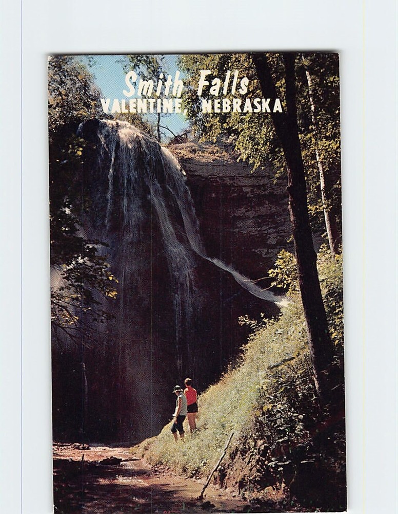 Postcard Smith Falls Valentine Nebraska USA