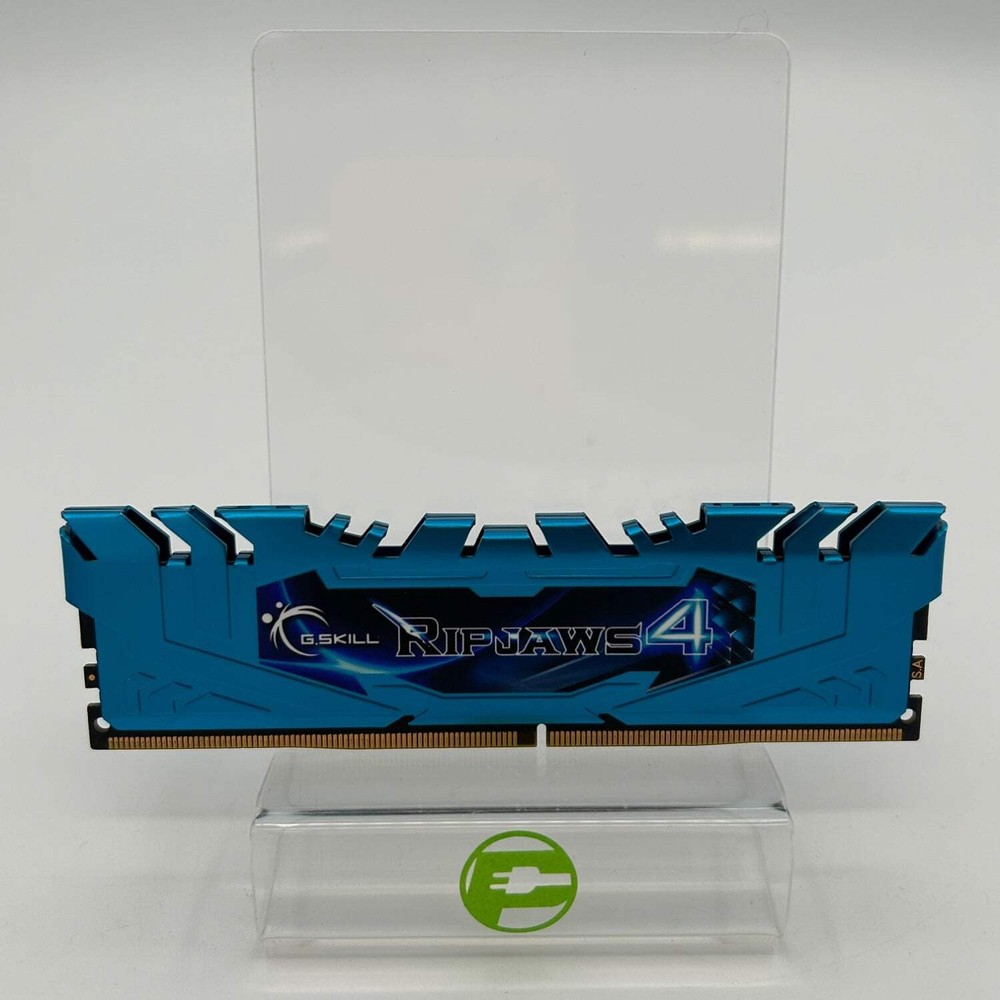 Blue G.Skill RipJaws 4 8GB (1x8GB) RAM DDR4 3000MHz F4-3000C15D-16GRBB