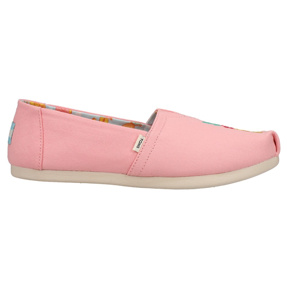 TOMS Alpargata Slip On  Womens Size 9.5 B Flats Casual 10016595T