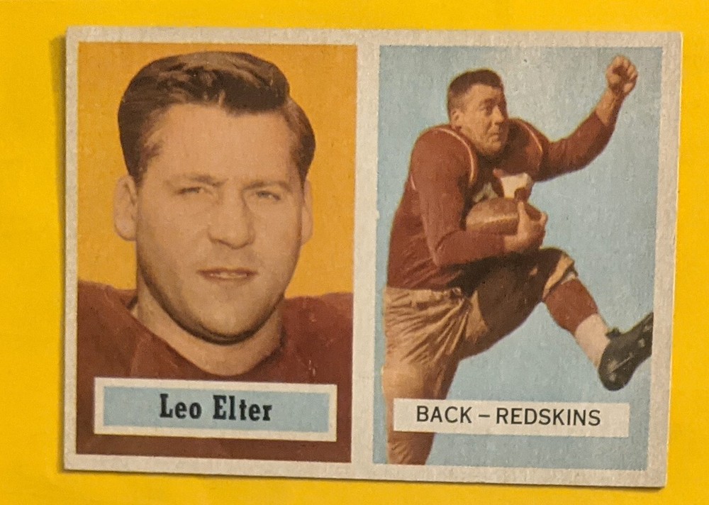 1957 topps Football lot of 8 different cards Ex-Nm