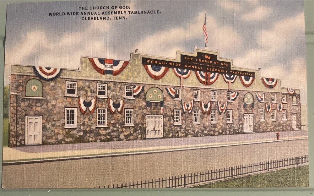1940c Cleveland Tennessee Church Of God Worldwide Annual Assembly Tabernacle