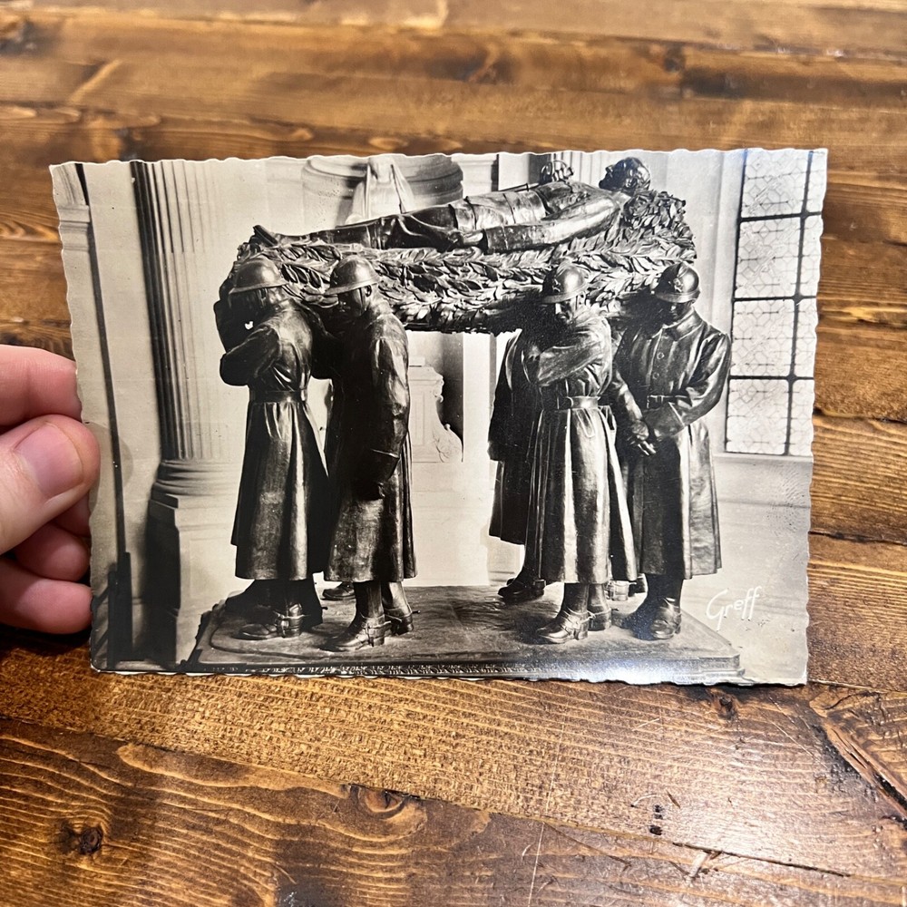 Vintage Postcard Tomb Of Marshal Foch Paris Les Invalides France