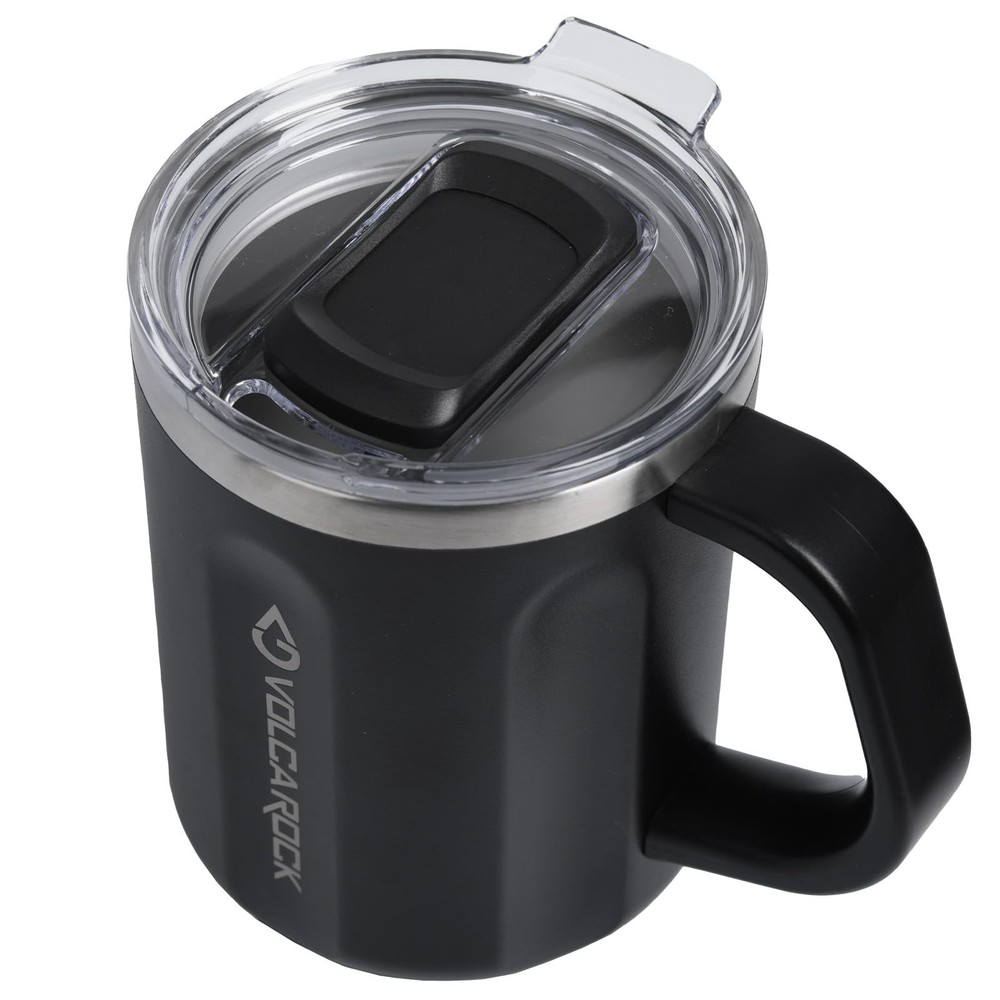 Stainless Steel 16 oz Double Wall Insulated Coffee Mug with Handle