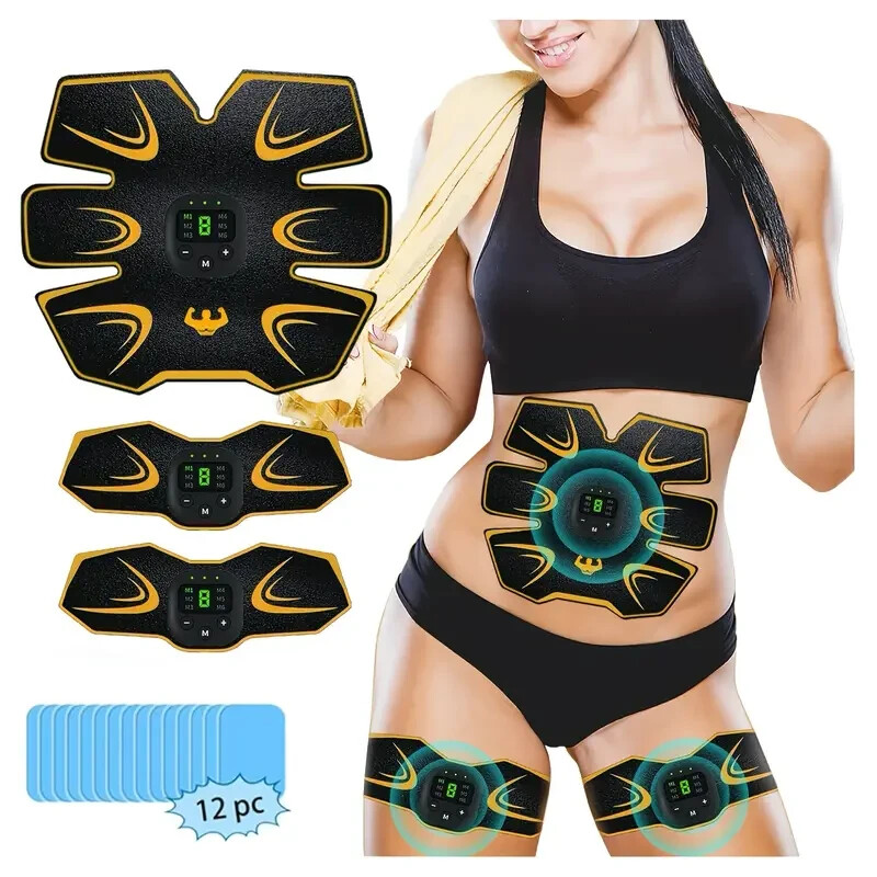 Ultimate ABS Fitness Electric Muscle Toner Stimulator Abdominal Trainer Belt-image