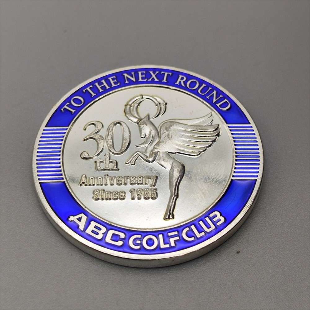 ABC Golf Club 30th Anniversary To The Next Round Challenge Coin