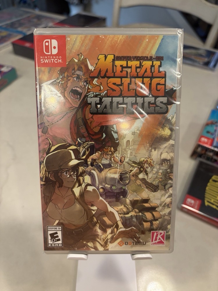 METAL SLUG TACTICS Brand New NINTENDO SWITCH Game ESRB Release Limited Run LRG
