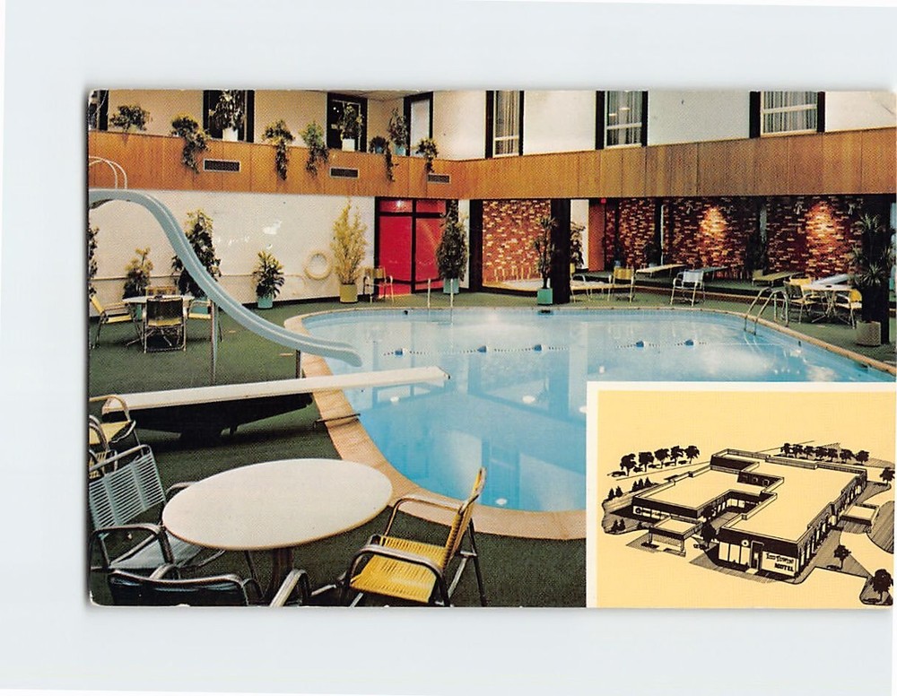 Postcard Kahlers Inn Town Motel Albert Lea Minnesota USA