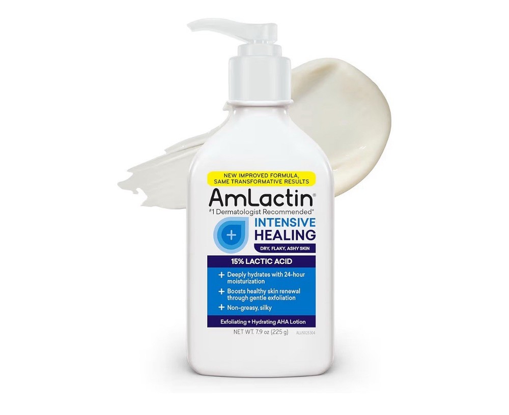 AmLactin Intensive Healing Body Lotion 15% Lactic Acid Moisturizer 7.9 oz