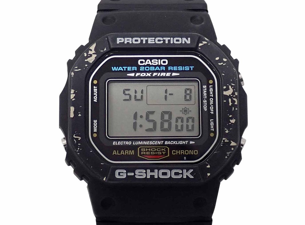 Casio G-Shock DW-5600E U.S.N Military Edition Watch with Box & Manual Used