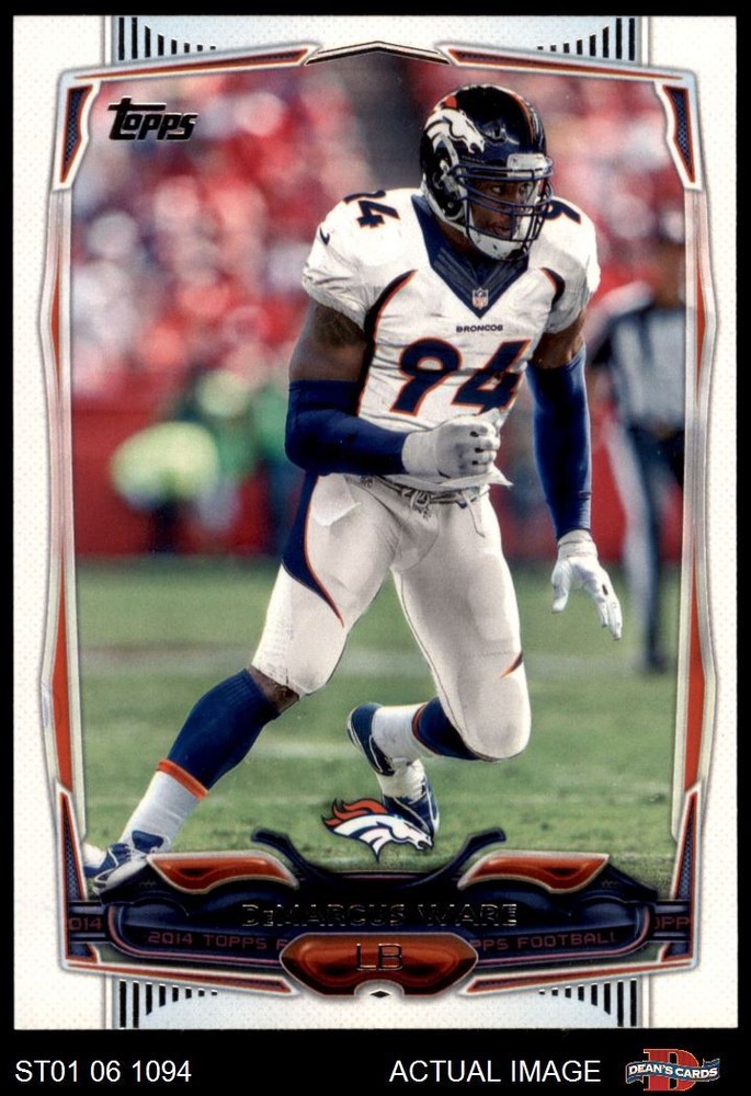 2014 Topps #84 DeMarcus Ware Broncos HOF Troy 8 - NM/MT
