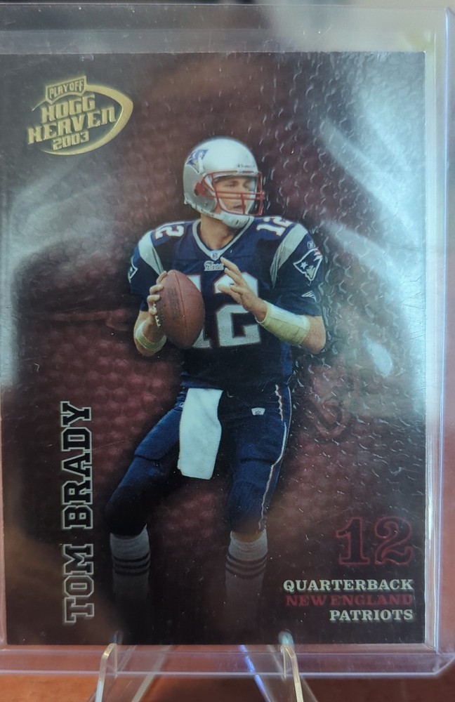 2003 Playoff Hogg Heaven - Tom Brady #86