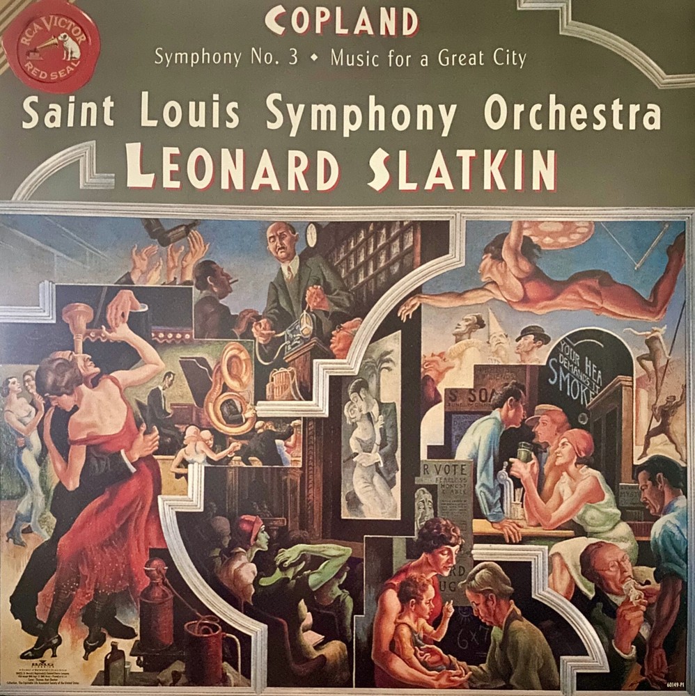 THOMAS HART BENTON-SAINT LOUIS SYMPHONY ALBUM COVER ART POSTER 24