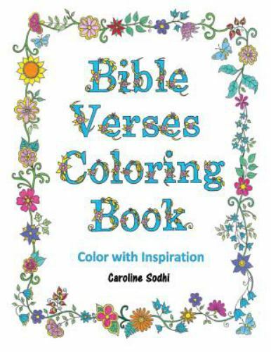 Bible Verses Coloring Book : Color Scriptures With Inspiration, Paperback by ...