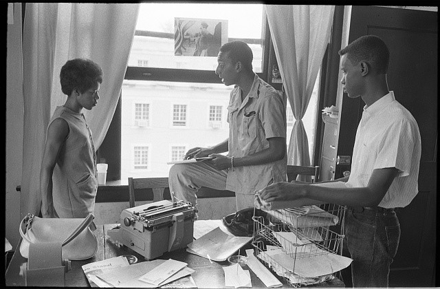 Photo:Selma Alabama SNCC Stokely Carmichael 1965 Voter Registration Office