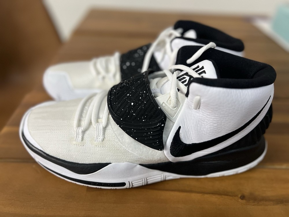 Nike Kyrie 6 TB White Black CK5869-101 Men’s Basketball Shoes Size 11 NWOB