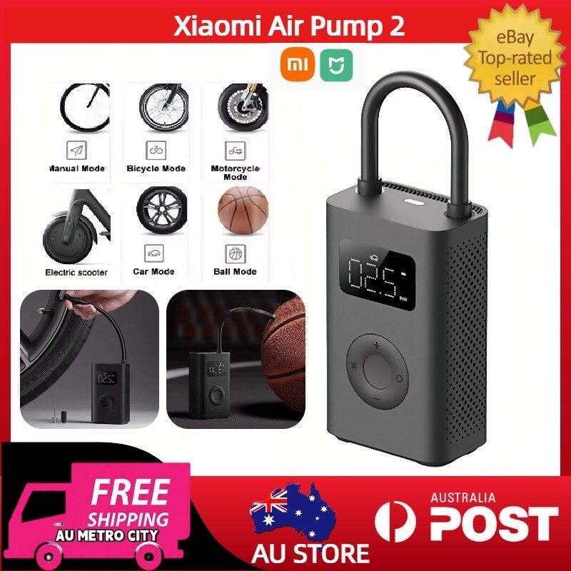 Xiaomi Mini Electric Air Pump 2 for Bicycle Car Scooter Tires