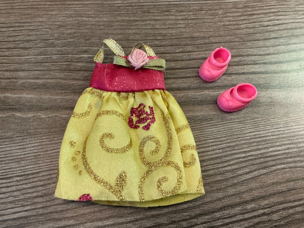 Mattel Barbie Kelly  Doll Clothes Dress Shoes Outfit Set Lot # 65