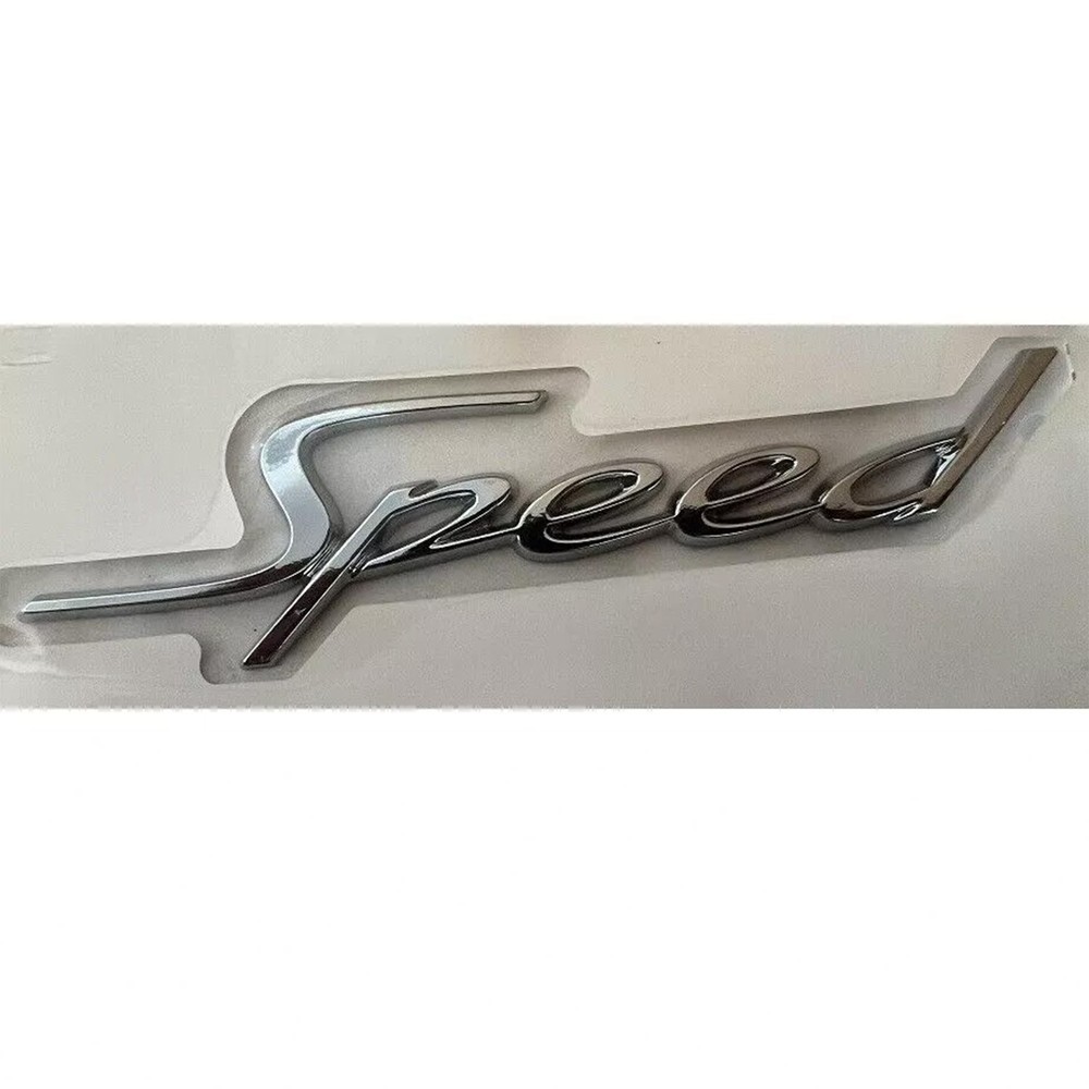 Speed Letter BADGE EMBLEM Sticker Chrome for Continental GT GTC WING