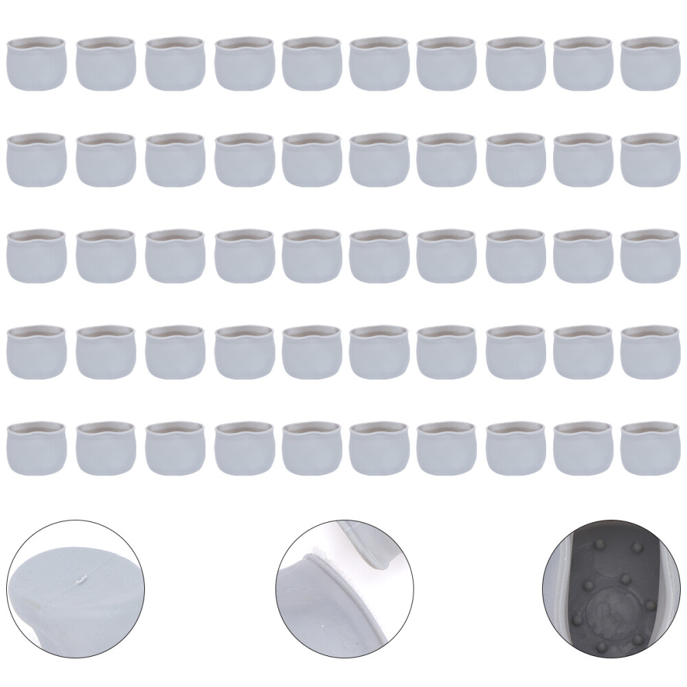50 PCS Office Chair Mat Floor Chairs Protectors for Furniture
