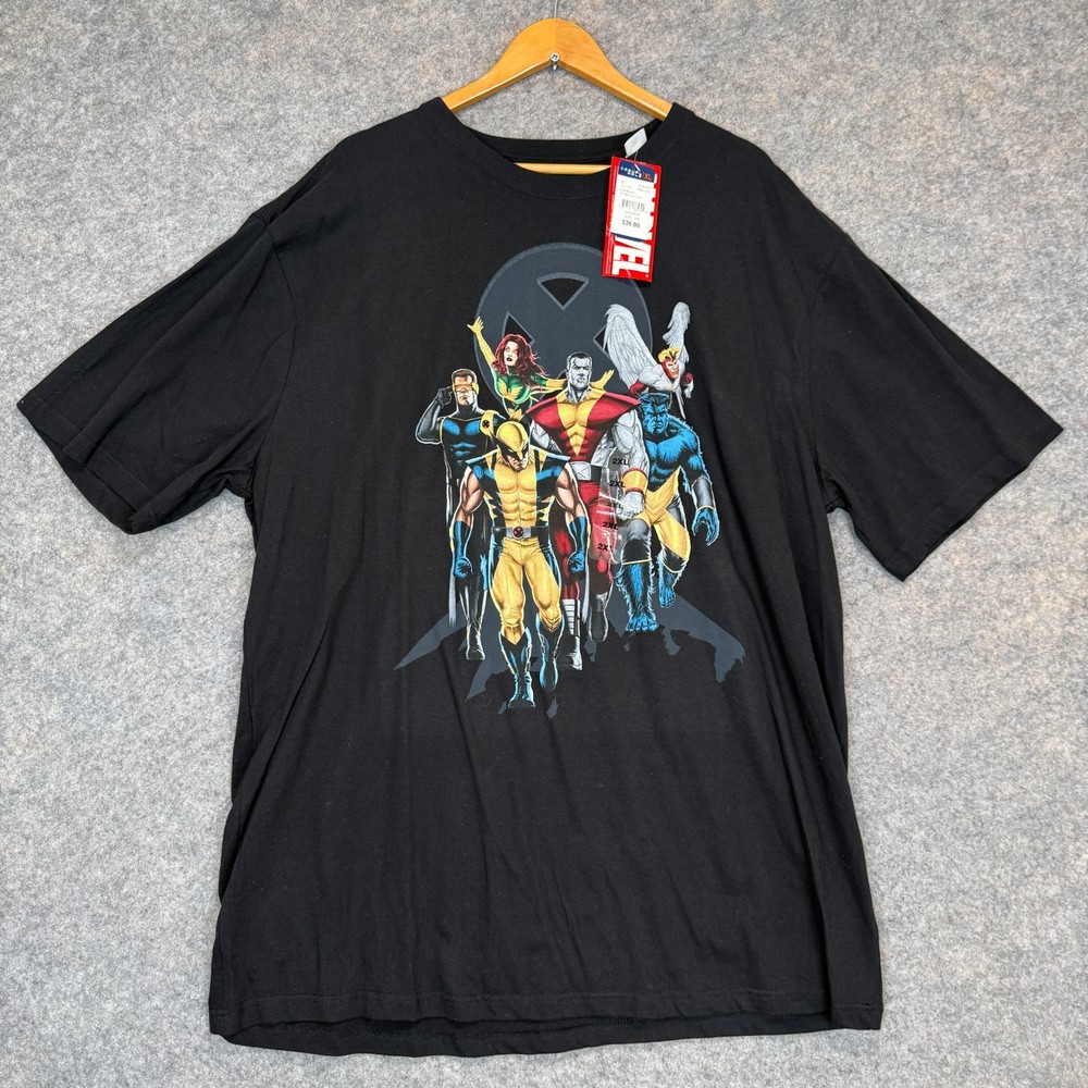 Vintage Marvel Wolverine XMEN T Shirt Mens 2XL Graphic Relaxed Comics Y2K Tee