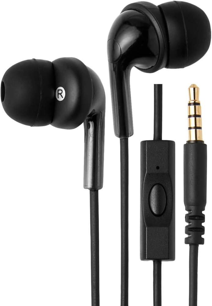 in Ear Wired Headphones, Earbuds with Microphone No Wireless Technology, 51.18 X