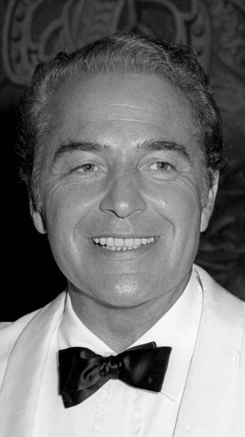 Rossano Brazzi filming The Adventurers on September 3 1968 in Rome- Old Photo