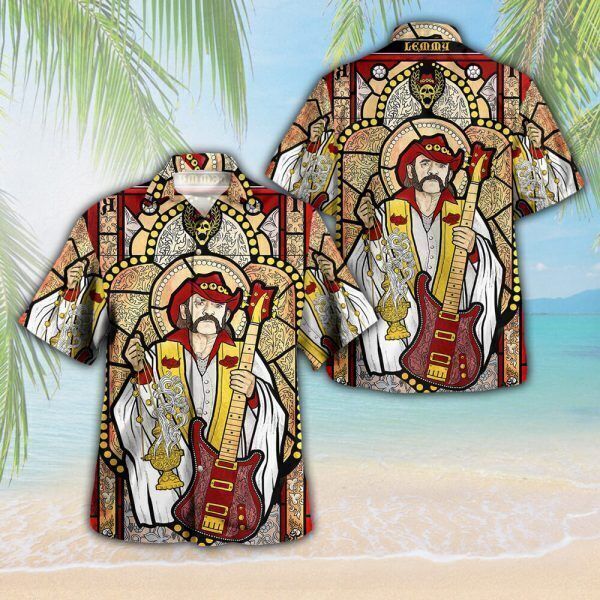 Motorhead Band x Lemmy Kilmister 3D Hawaiian Shirt41l27
