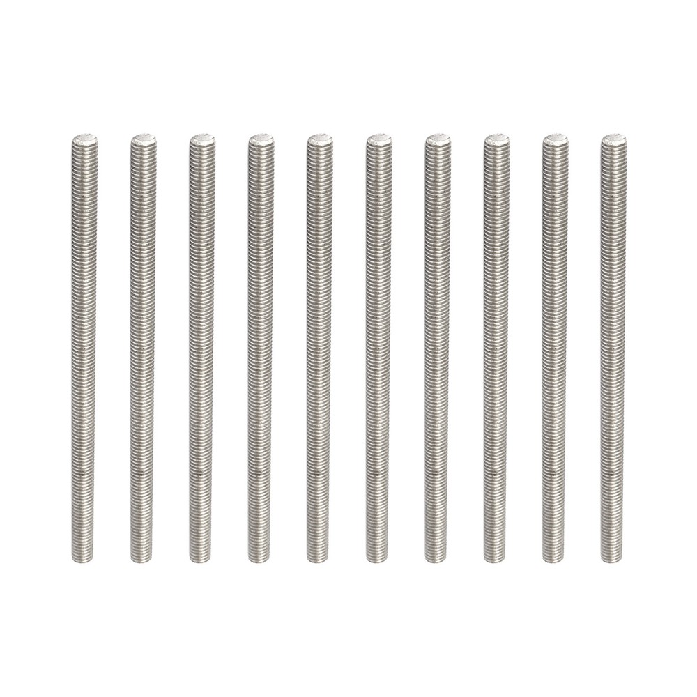 Fully Threaded Rod [for Clamps and U-Bolts] - M5x120mm /Silver/10Pack