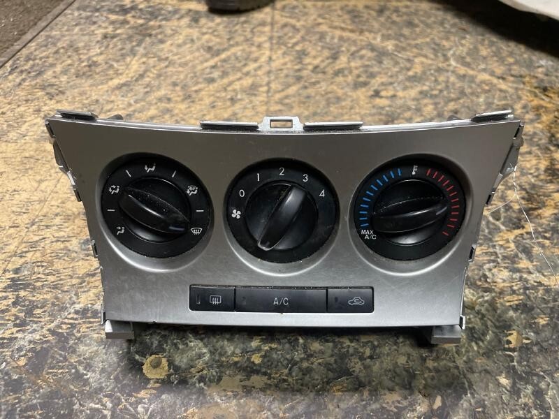 2010-2011 Mazda 3 A/C Heater manual control
