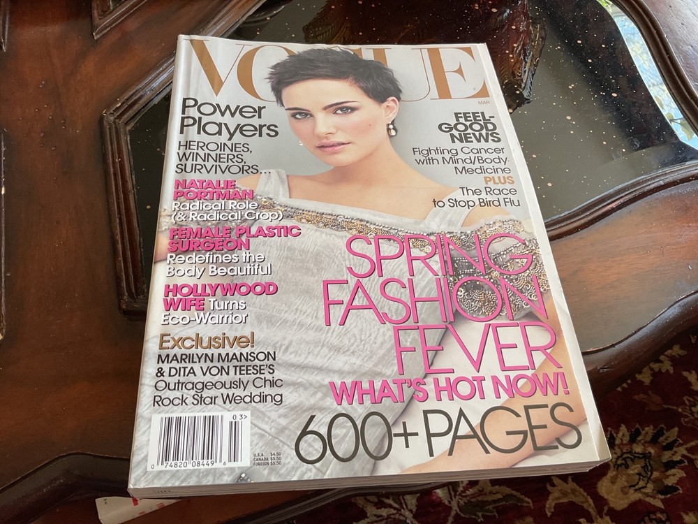 Vogue Magazine March 2006, Spring Fashion, Excellent Cond