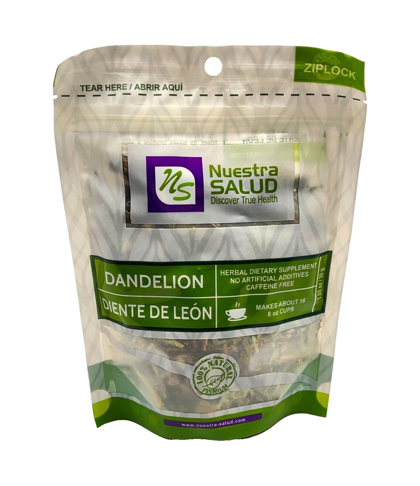 Dandelion Tea Diente De Leon Herbal Infusion Tea Value Pack (30g) Zip-lock