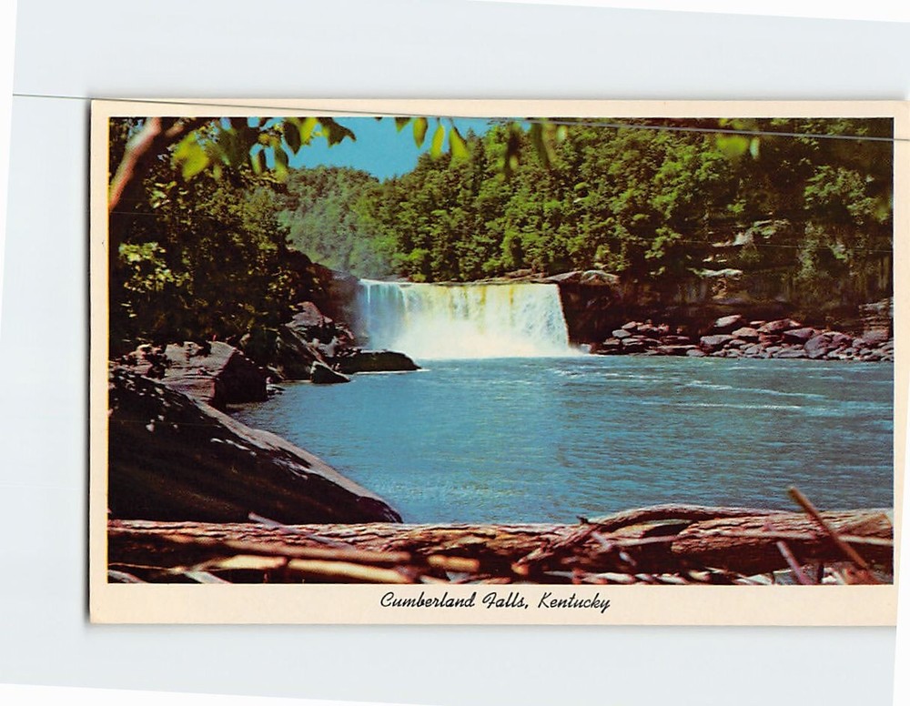 Postcard Cumberland Falls Cumberland Falls State Park Kentucky USA