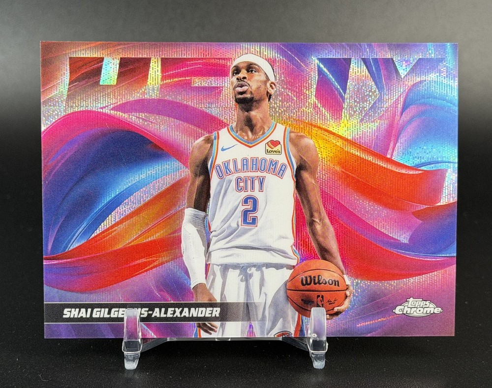 2025-26 Topps Chrome - Shai Gilgeous-Alexander Helix Helix #H-5