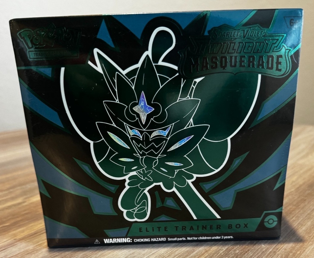 Pokemon Scarlet & Violet TWILIGHT MASQUERADE ETB New & Sealed Elite Trainer Box