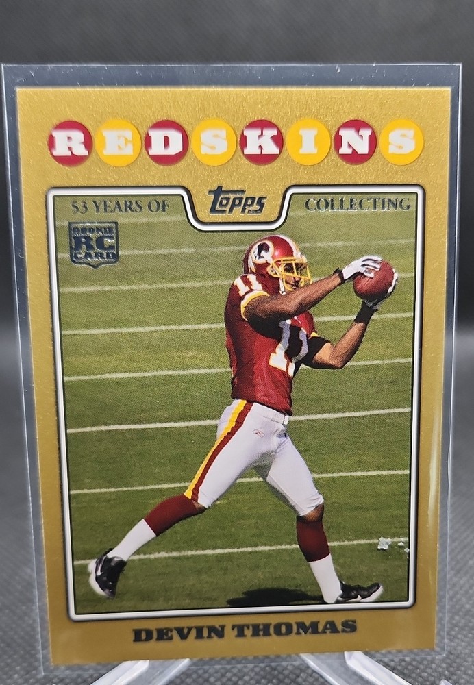 2008 Topps - Devin Thomas #371 Gold Border /2008 (RC)