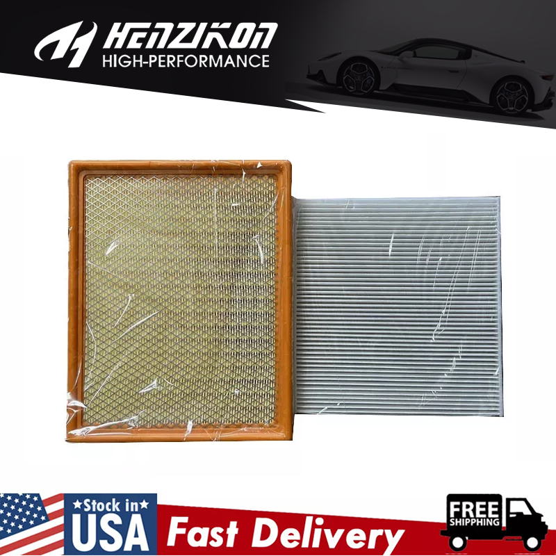 FOR Chevrolet Chevy Silverado 1500 2500 3500 Combo Set Engine Cabin Air Filter ~
