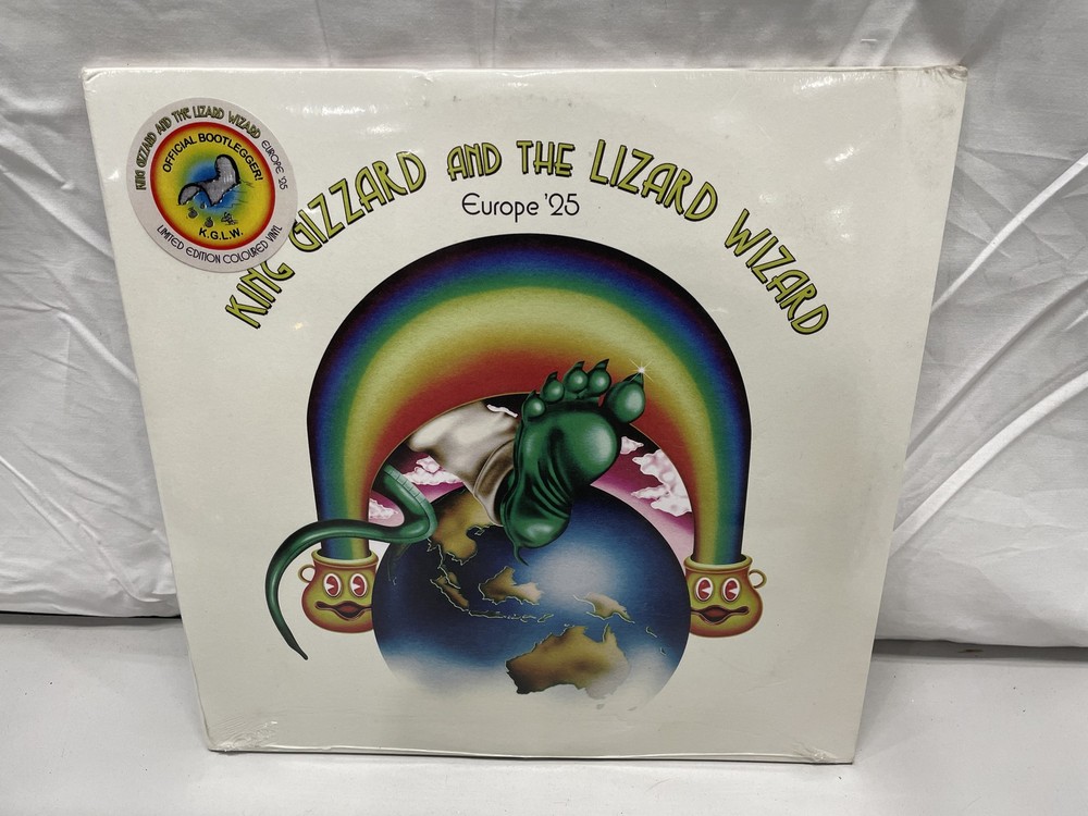 King Gizzard and the Lizard Wizard Live in Europe 25' Vinyl LP Sealed