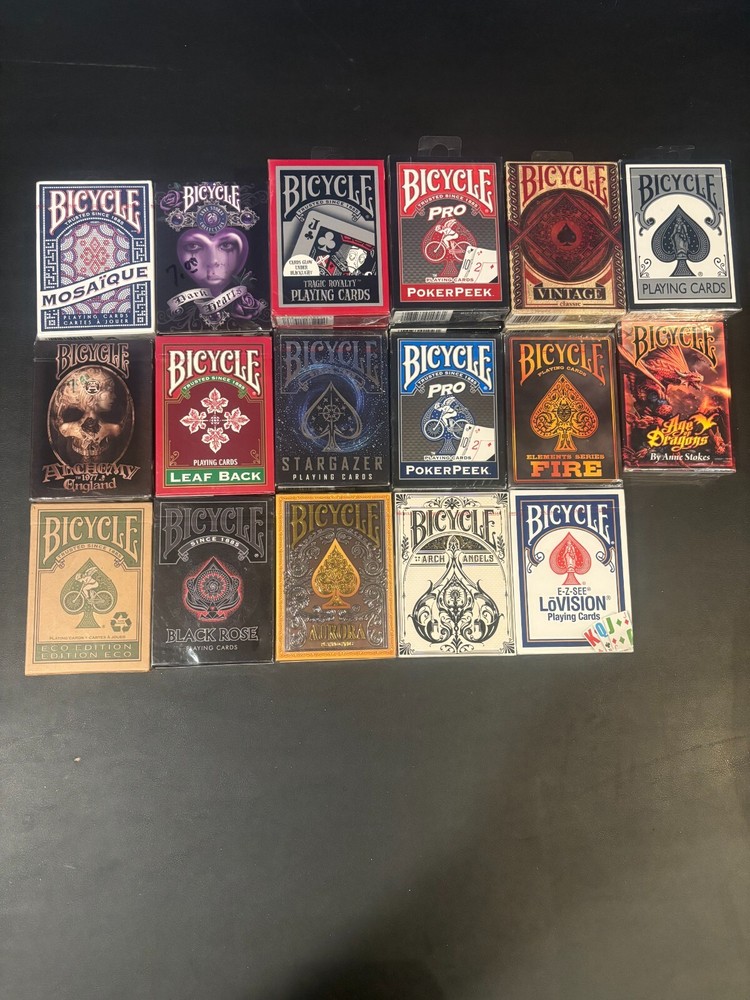 Bicycle Collectable Playing Cards  NEW  SEALED DECKS  You pick