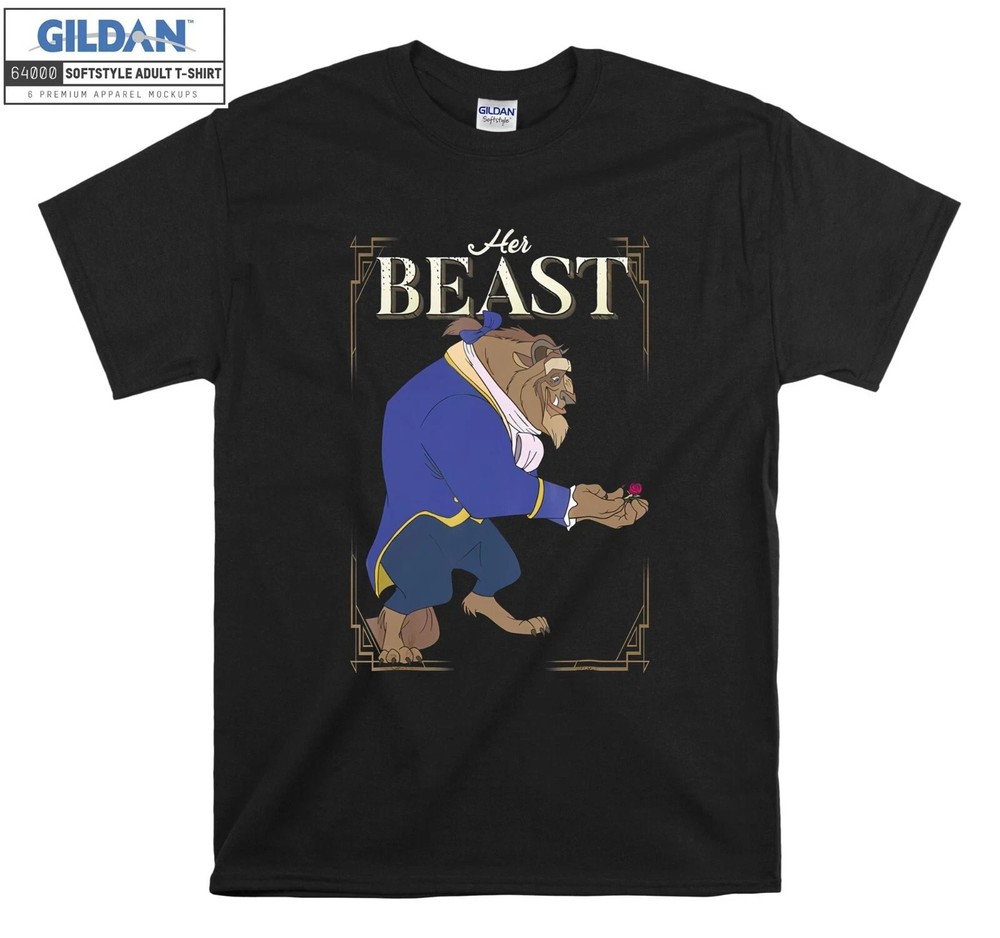 Disney Beauty And The Beast T-shirt Gift T shirt Men Women Unisex Tshirt