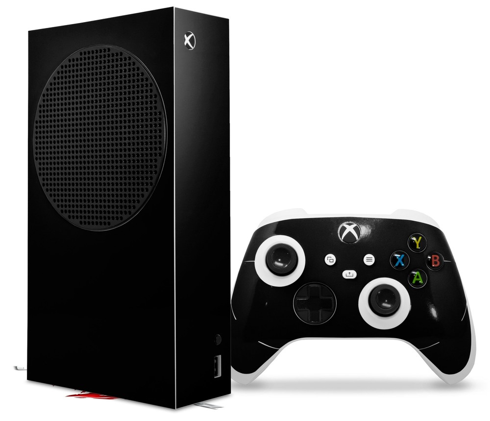 Skins XBOX Series S Console Controller Solids Collection Color Black